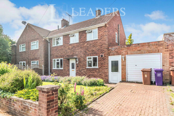 3 Bedroom Semi-Detached House To Rent In Times Close, Hitchin - Ref, P99