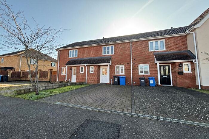 2 Bedroom Terraced House To Rent In Spicer Way, Great Cornard, Sudbury, CO10
