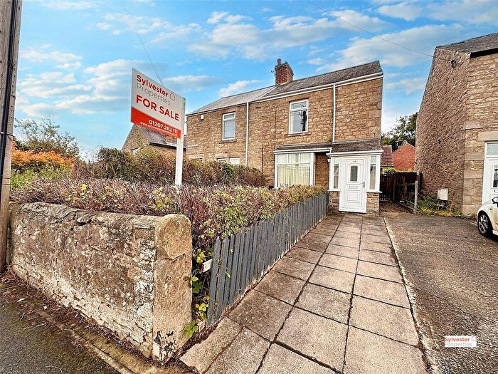 2 Bedroom Semi-detached House For Sale In Consett Road, Castleside, Consett, DH8