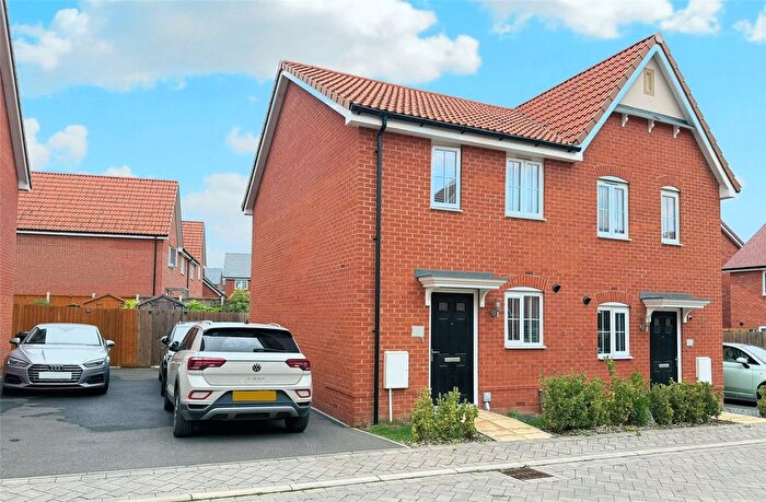 2 Bedroom Semi-Detached House For Sale In Prigmore Drive, Bury St. Edmunds, Suffolk, IP32
