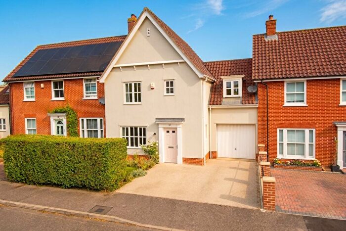 3 Bedroom Terraced House For Sale In Bromedale Avenue, Mulbarton, Norwich, NR14
