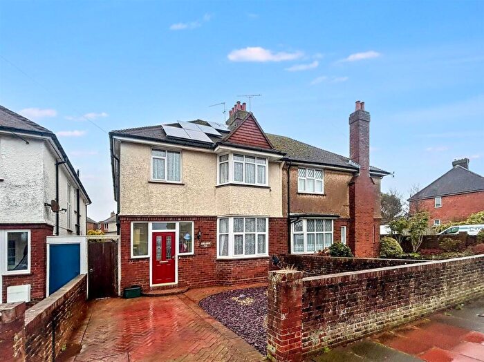 4 Bedroom Semi Detached House For Sale In Harding Avenue, Eastbourne, BN22