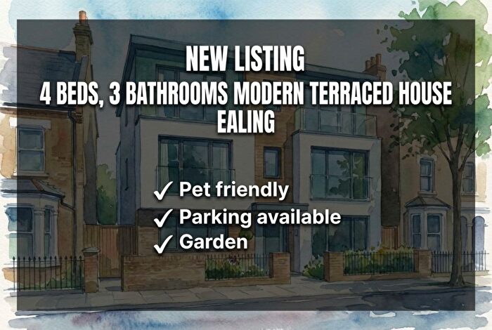 4 Bedroom Terraced House To Rent In Carlisle Avenue, London, W3