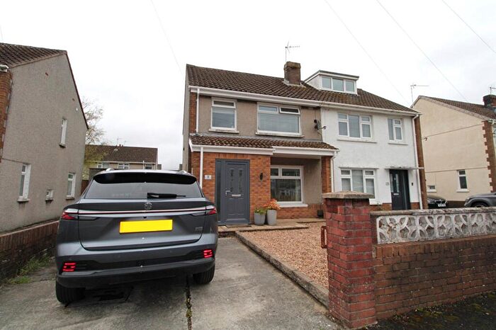 3 Bedroom Semi Detached House For Sale In Litchard Park, Litchard, Bridgend, Bridgend County., CF31