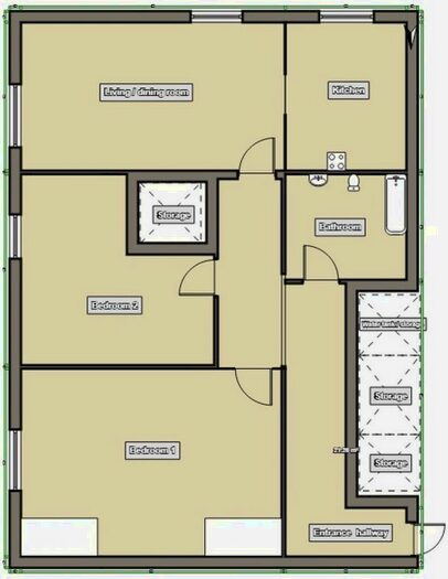 2 Bedroom Flat To Rent In Ambleside Gardens, Sutton, London, SM2
