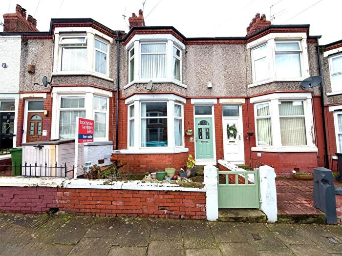 3 Bedroom Terraced House For Sale In Shamrock Road, Claughton Village, Merseyside, CH41