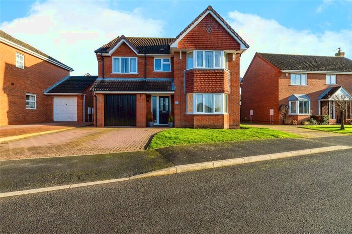 4 Bedroom Detached House For Sale In Hughes Ford Way, Saxilby, Lincoln, Lincolnshire, LN1