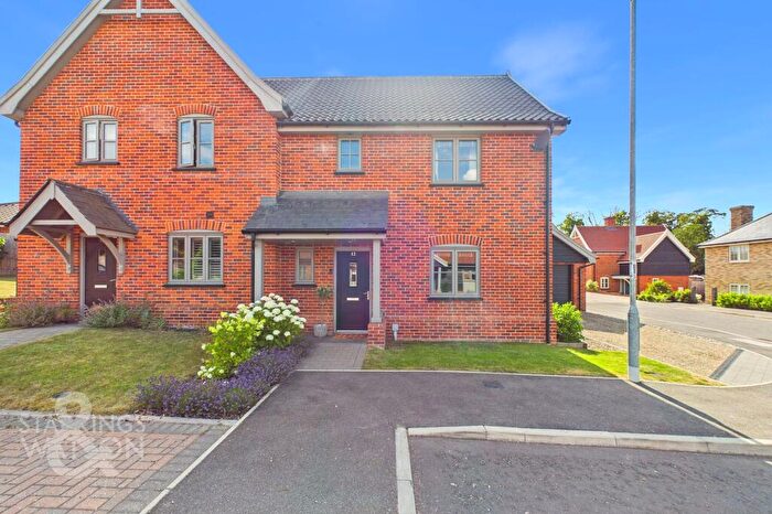 2 Bedroom Semi Detached House For Sale In Abbots Way, Botesdale, Diss, IP22