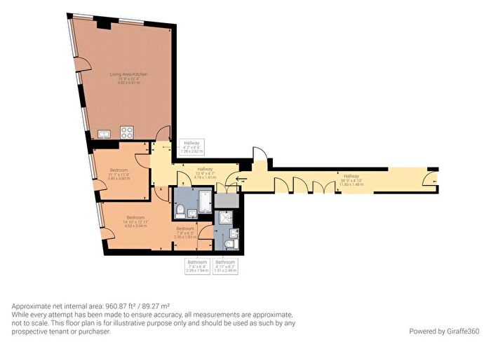 2 Bedroom Apartment To Rent In East Tower, Deansgate Square, Owen Street, Manchester, M15