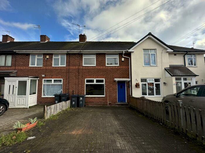 2 Bedroom Terraced House To Rent In Effingham Road, Billesley, B13