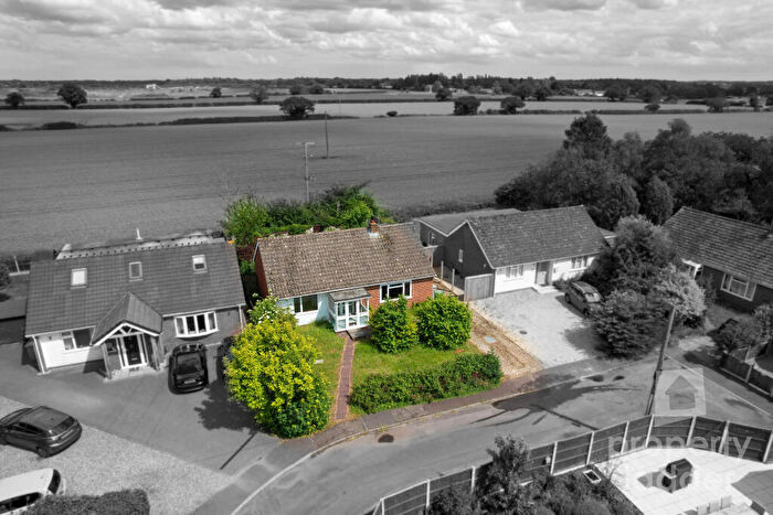 3 Bedroom Detached Bungalow For Sale In Shirley Close, Frettenham, Norfolk, NR12