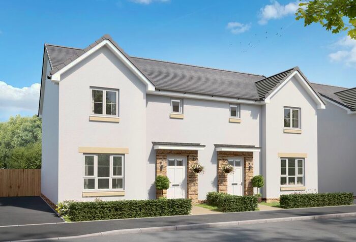 3 Bedroom Semi-detached House For Sale In "Craigend" At Dechmont, Broxburn, EH52