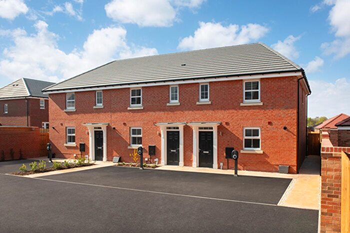 3 Bedroom Terraced House For Sale In "Alder" At Blandford Way, Market Drayton, TF9