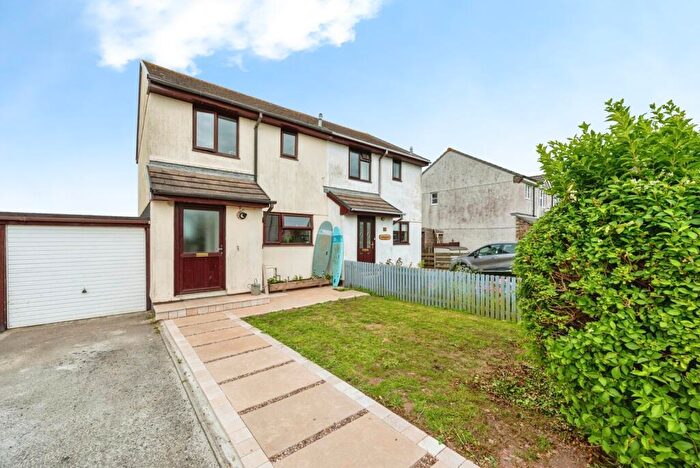 3 Bedroom Semi Detached House For Sale In Trevithick Estate, St. Merryn, Padstow, Cornwall, PL28