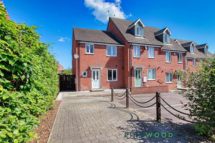 3 Bedroom End Of Terrace House To Rent In Pavillion Court, John Street, Clay Cross, Chesterfield, Derbyshire, S45