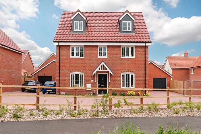 5 Bedroom Detached House For Sale In "The Sawston - Plot " At Shackeroo Road, Bury St. Edmunds, IP32
