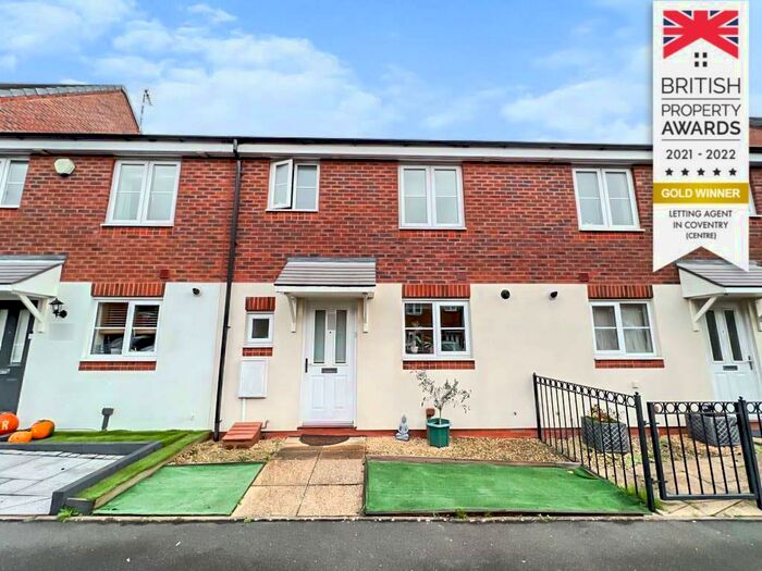 3 Bedroom Terraced House To Rent In Jefferson Way, Tile Hill, Coventry, CV4