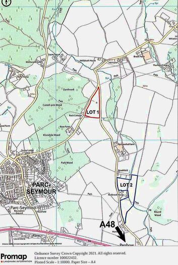 Property For Sale In Land At Penyworlod Farm, Penhow, Caldicot, NP26