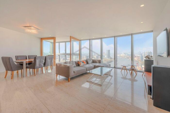 3 Bedroom Flat To Rent In The Tower, One St George Wharf, London, SW8