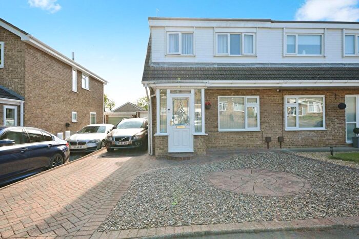 3 Bedroom Semi-Detached House For Sale In Rochester Close, Etherley Dene, Bishop Auckland, DL14