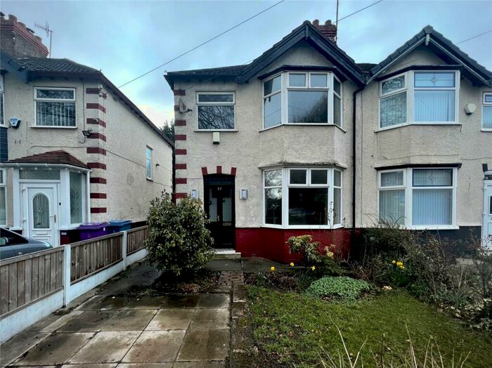 3 Bedroom Semi-Detached House To Rent In Vale Road, Woolton, Liverpool, Merseyside, L25