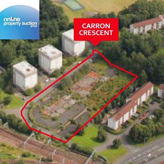 Land For Sale In Land At Carron Crescent, Glasgow, G22