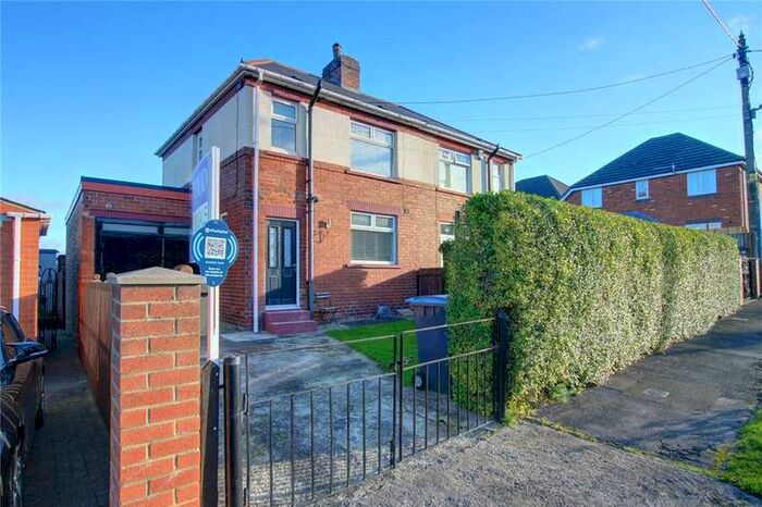 2 Bedroom Semi-Detached House For Sale In Wesley Terrace, Consett, County Durham, DH8