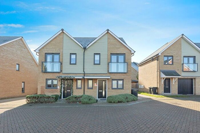 2 Bedroom Semi Detached House For Sale In Whitworth Close, Northfleet, Gravesend, Kent, DA11