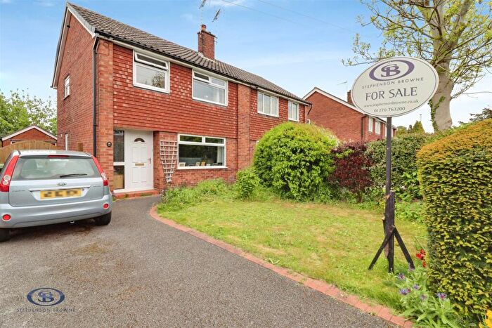 3 Bedroom Semi-Detached House For Sale In Armitstead Road, Sandbach, CW11
