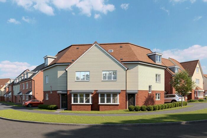 3 Bedroom Semi-detached House For Sale In "The Hollyhock" At Redfields Lane, Fleet, GU52