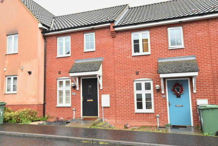 2 Bedroom Terraced House To Rent In Chalk Close, Thetford, IP24