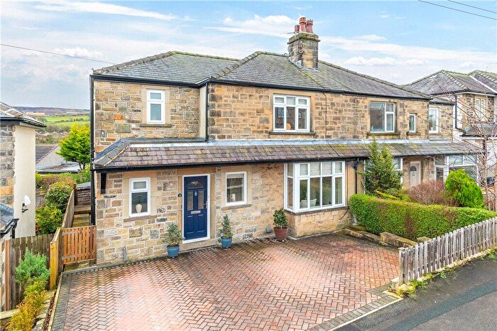 3 Bedroom Semi-Detached House For Sale In Moor Lane, Addingham, Ilkley, West Yorkshire, LS29