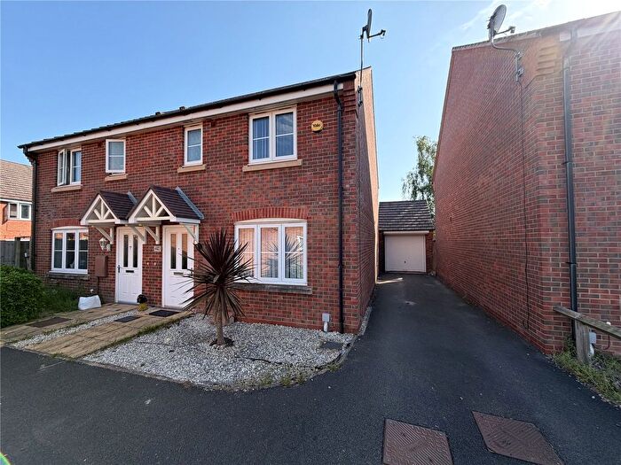 3 Bedroom Semi Detached House For Sale In Birchwood Close, Arleston, Telford, Shropshire, TF1