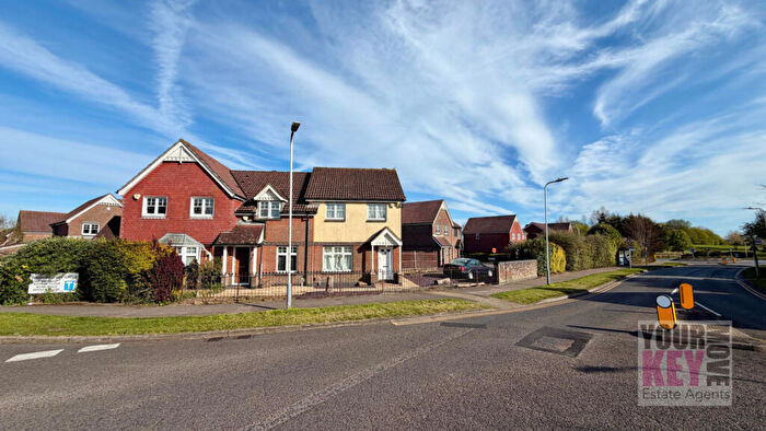 2 Bedroom Terraced House For Sale In Waddington Drive, Hawkinge, Folkestone, Kent, CT18