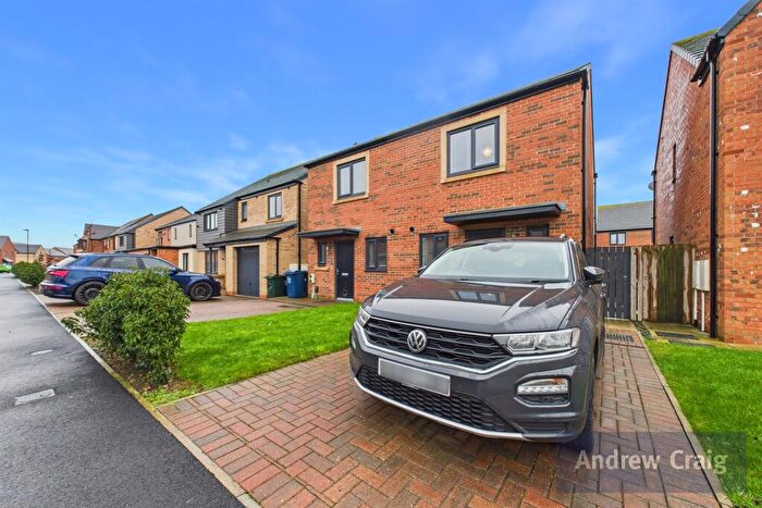2 Bedroom Semi-Detached House For Sale In Corver Crescent, Hazlerigg, NE13