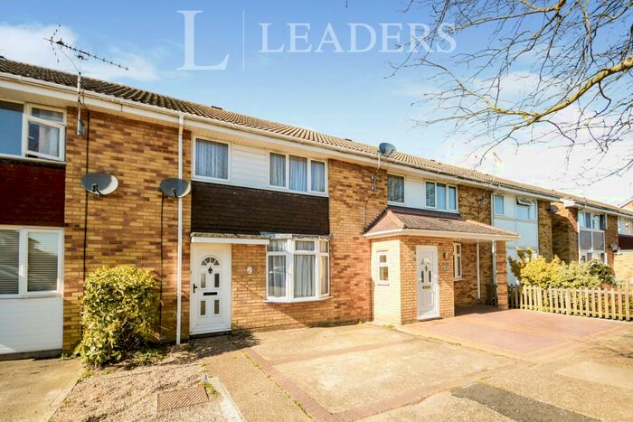 3 Bedroom Terraced House To Rent In Burdun Close, Witham, Essex, CM8