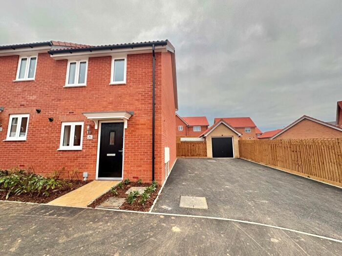 2 Bedroom Semi-Detached House To Rent In Emmerson Close, Stowmarket, Suffolk, IP14