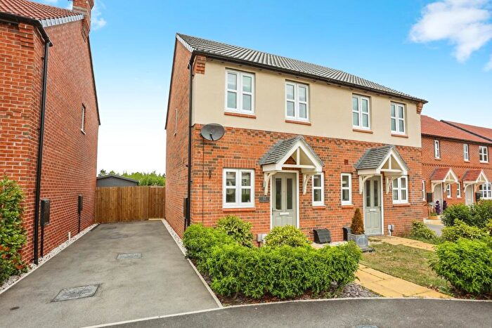 2 Bedroom Semi-Detached House For Sale In Freda Lane, Bottesford, Nottingham, Leicestershire, NG13