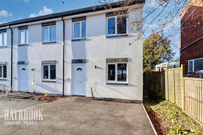 2 Bedroom End Of Terrace House For Sale In Brassington Street, Chesterfield, S45