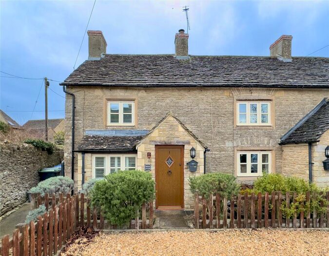 2 Bedroom Semi-Detached House To Rent In Lower End, Alvescot, Bampton, Oxfordshire, OX18