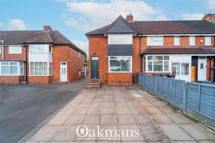 2 Bedroom End Of Terrace House For Sale In Kingswood Road, Northfield, Birmingham, B31