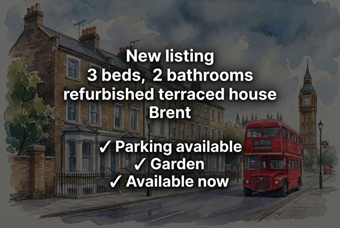 3 Bedroom Terraced House To Rent In Priory Avenue, Sudbury Hill, Harrow, HA0