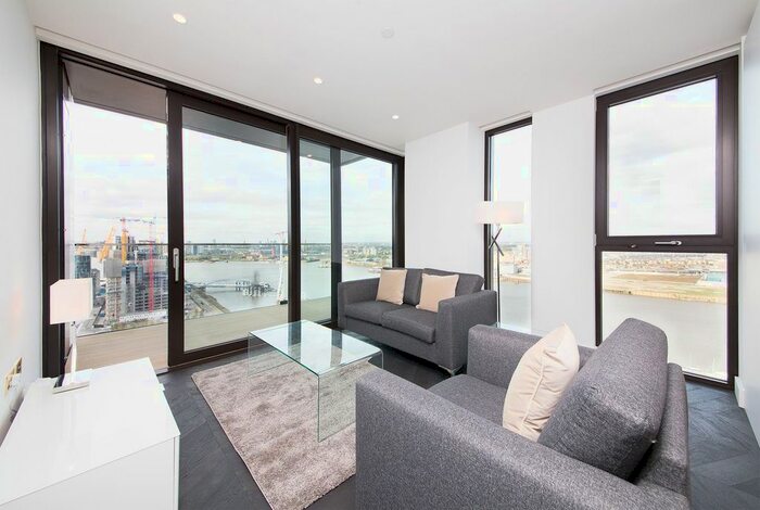1 Bedroom Flat To Rent In The Waterman, Tidemill Square, Greenwich Peninsula, London, SE10