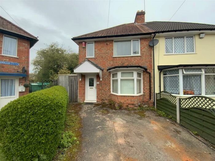 2 Bedroom Semi-Detached House To Rent In Elton Grove, Acocks Green, B27