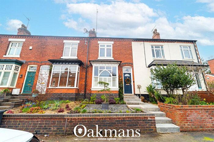 3 Bedroom Terraced House For Sale In Park Hill Road, Harborne, Birmingham, West Midlands, B17