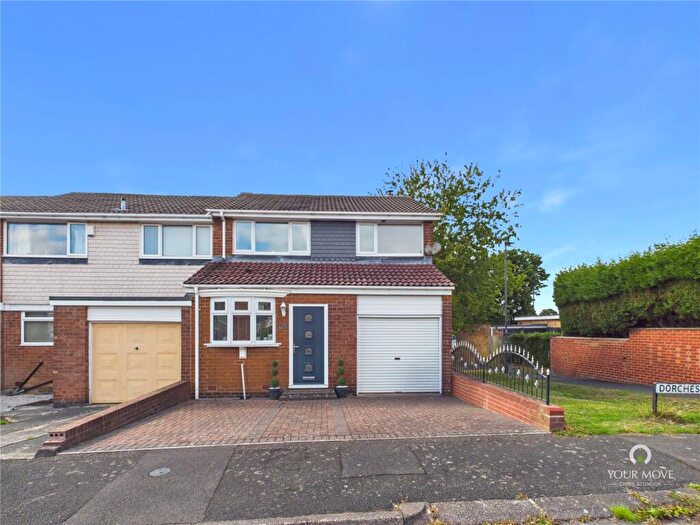 3 Bedroom Semi-Detached House For Sale In Dorchester Close, Newcastle Upon Tyne, Tyne And Wear, NE5