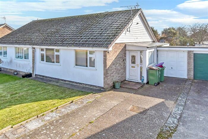2 Bedroom Semi-Detached Bungalow For Sale In St. Mary's Gardens, Dymchurch, Romney Marsh, Kent, TN29