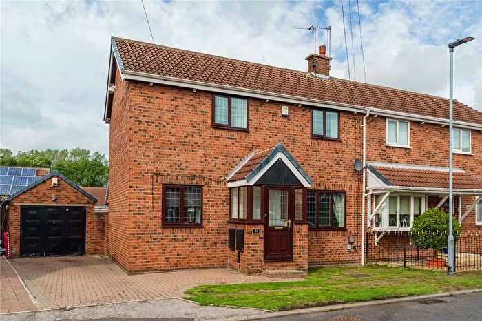 3 Bedroom Semi Detached House For Sale In Ings Holt, South Kirkby, Pontefract, West Yorkshire, WF9