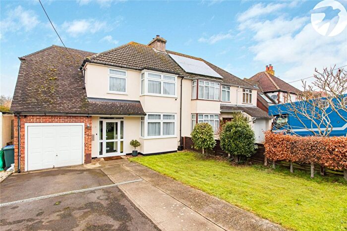 4 Bedroom Semi-Detached House For Sale In Green Court Road, Crockenhill, Kent, BR8