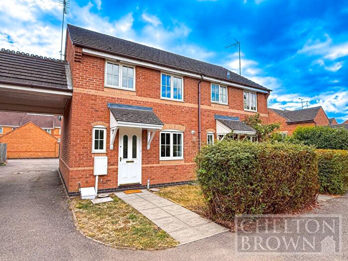 3 Bedroom Semi-Detached House For Sale In Campbell Close, Towcester, Northamptonshire, NN12